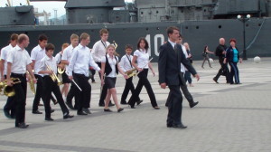 парад фестиваль духовых оркестров (Новороссийский Берег) в г. Новороссийске 2011